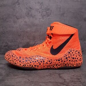 NIKE Inflict SE OLY Safari Wrestling Shoes Mens Size 13 Orange FV3682-900‎ Nby